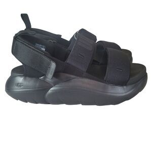 Ugg LA Cloud Platform Sandals Women's US Size 12 Men’s US Size 11 Black NEW